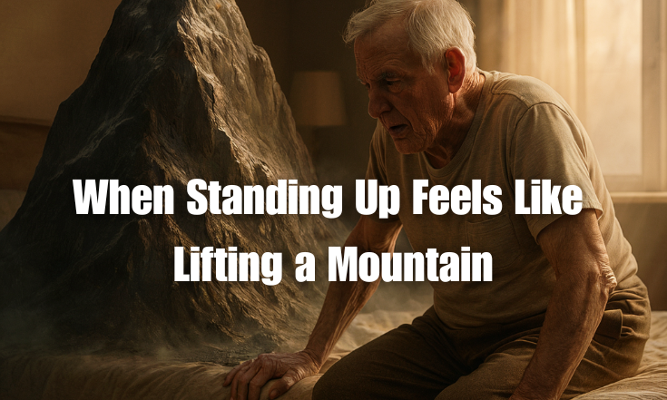 When Standing Up Feels Like Lifting a Mountain..